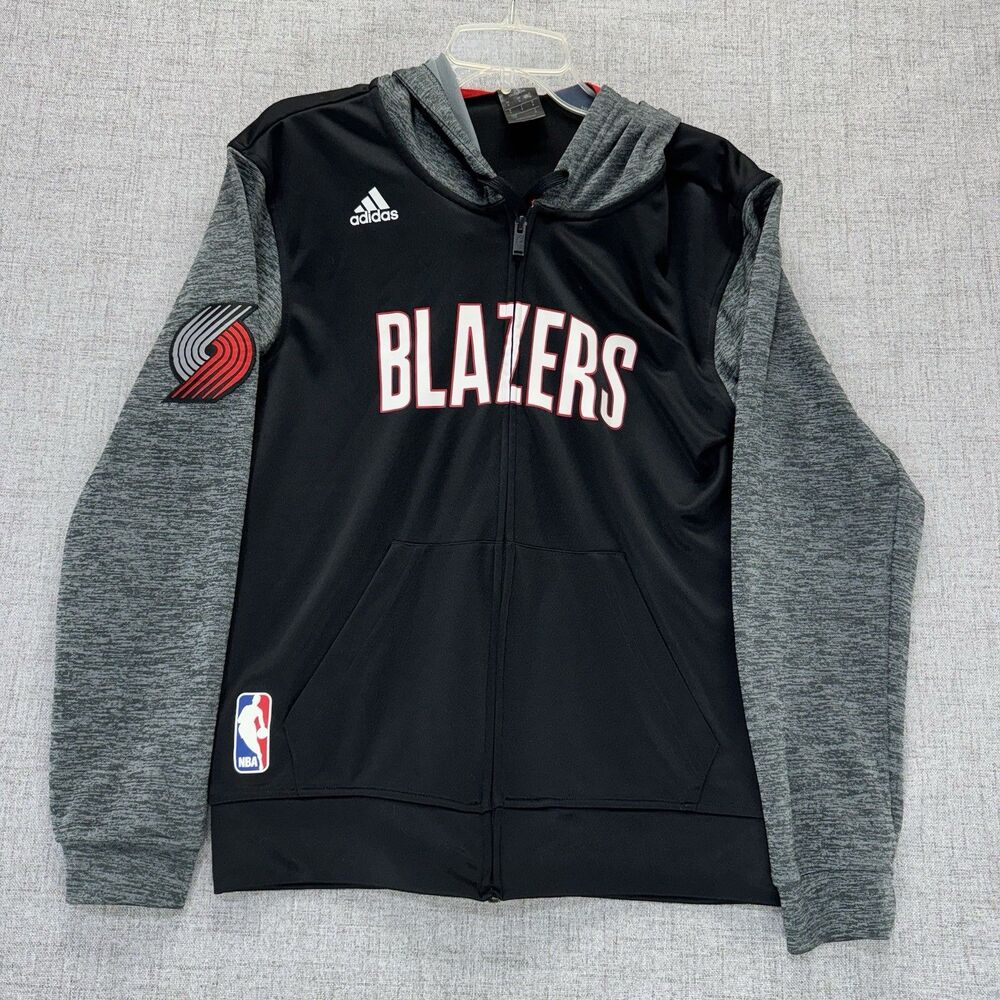 Portland Trailblazers Jacket Men's Size Small Adidas NBA Basketball